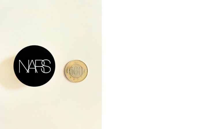 500円玉と並べた写真
