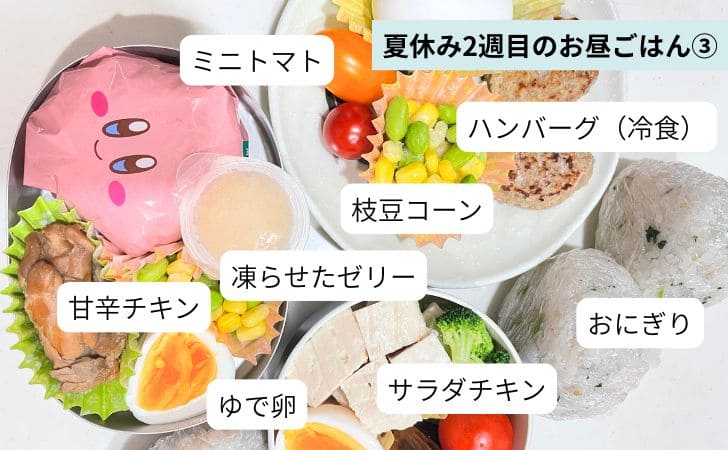 夏休み２週目のお弁当③