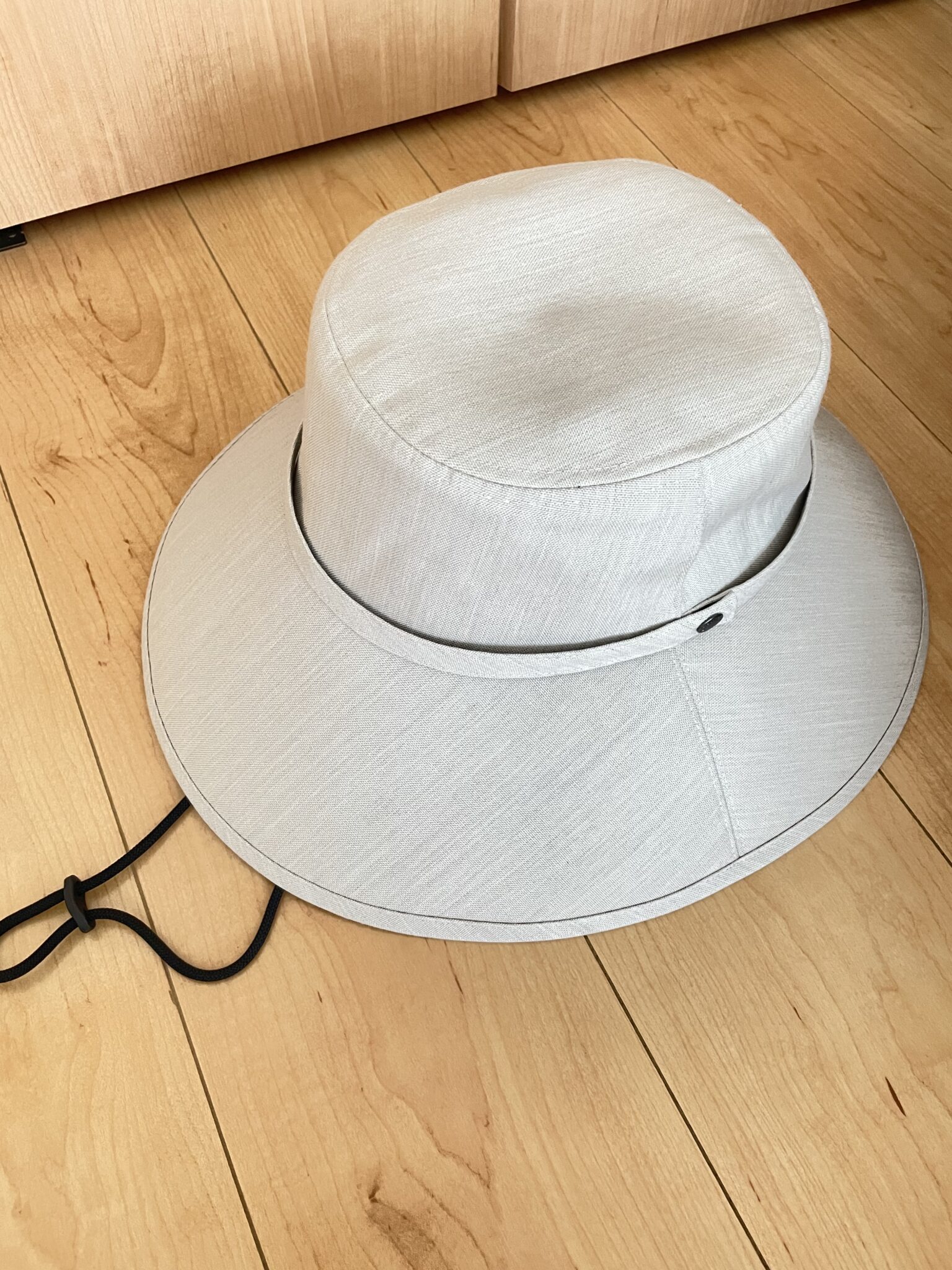 サンバリア バケットハット アイボリーM 新品】 サンバリア100