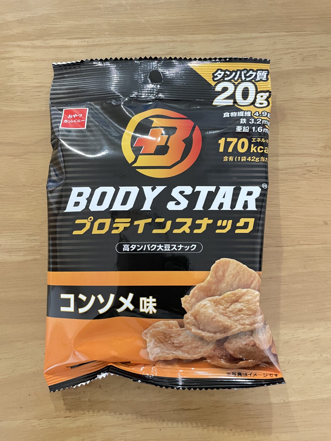 BODYSTAR プロテインスナックの商品写真